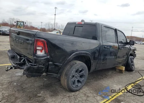 2025 Ram 1500 Big Horn/Lone Star z USA, uszkodzony, nr VIN 1C6SRFFP5SN516275